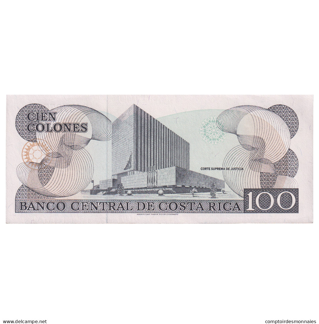 Costa Rica, 100 Colones, 1993, 1993-09-28, KM:261a, NEUF - Costa Rica