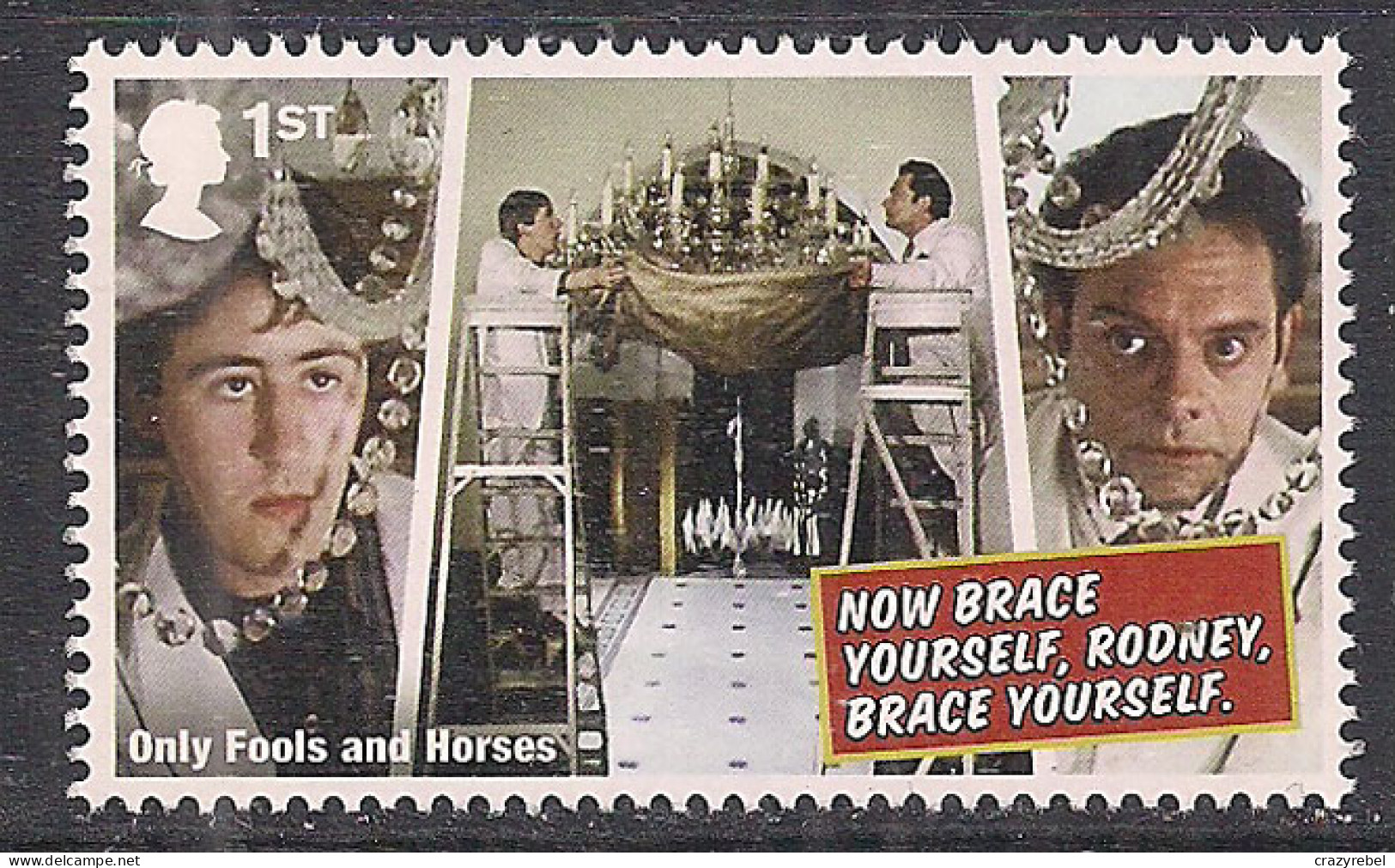 GB 2021 QE2 1st Only Fools & Horses Umm SG 4480 Brace Yourself ( 267 ) - Ongebruikt