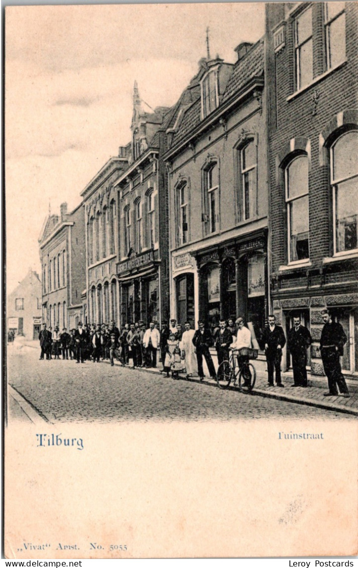 #3701 - Tilburg, Tuinstraat Met Volk (NB) - Tilburg