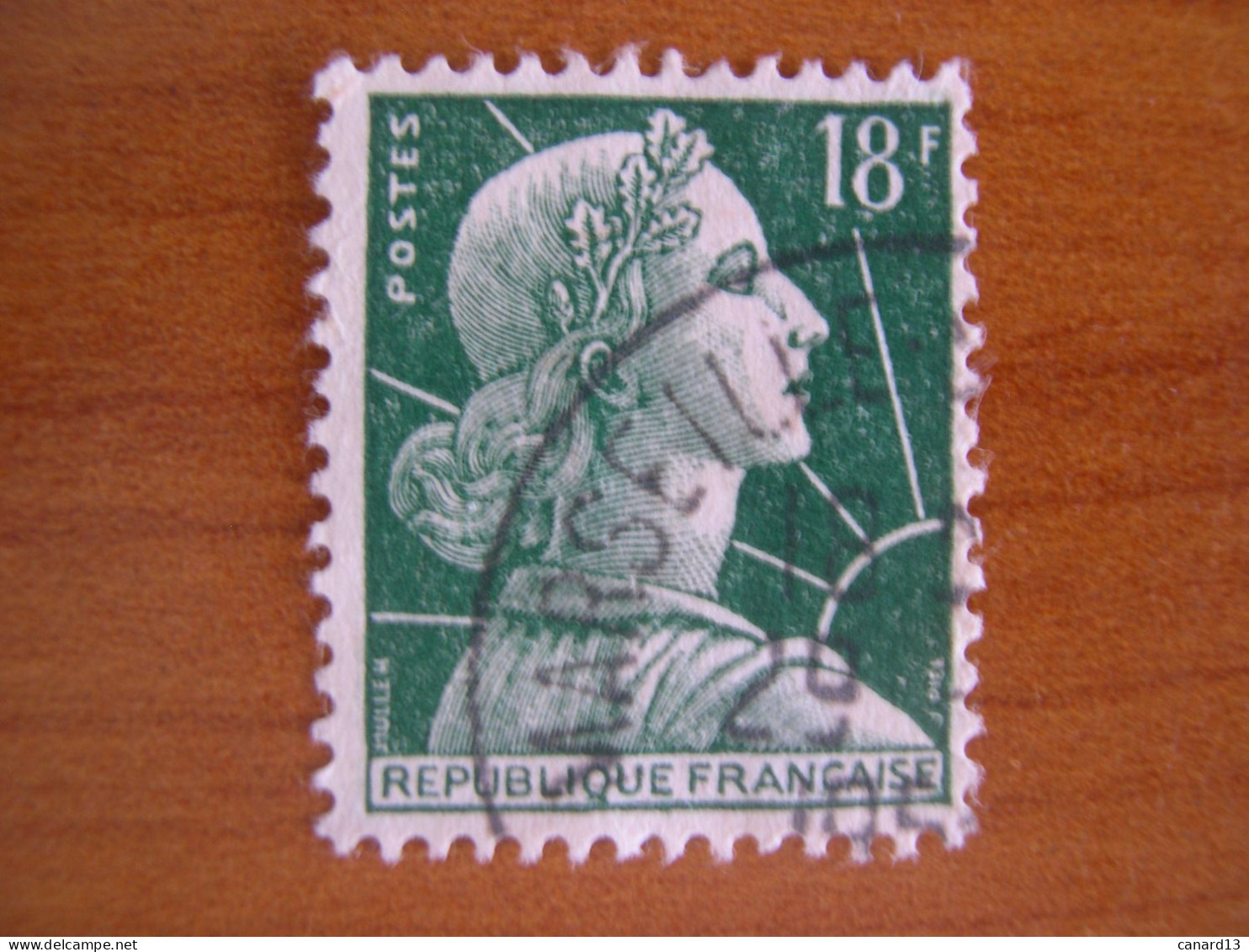 France Obl   N° 1011A - 1955-1961 Marianne Of Muller