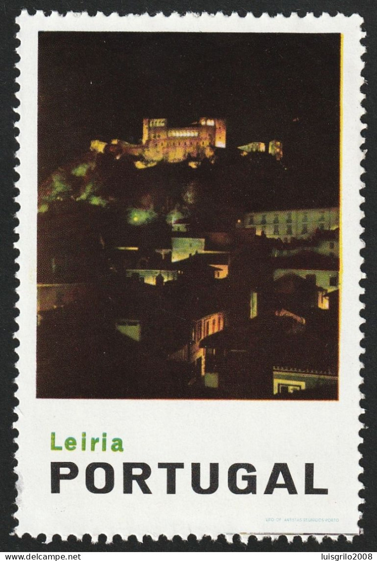 Vignette, Portugal 1950 - Vinheta Turística. Leiria -|- MNG No Gum - Local Post Stamps