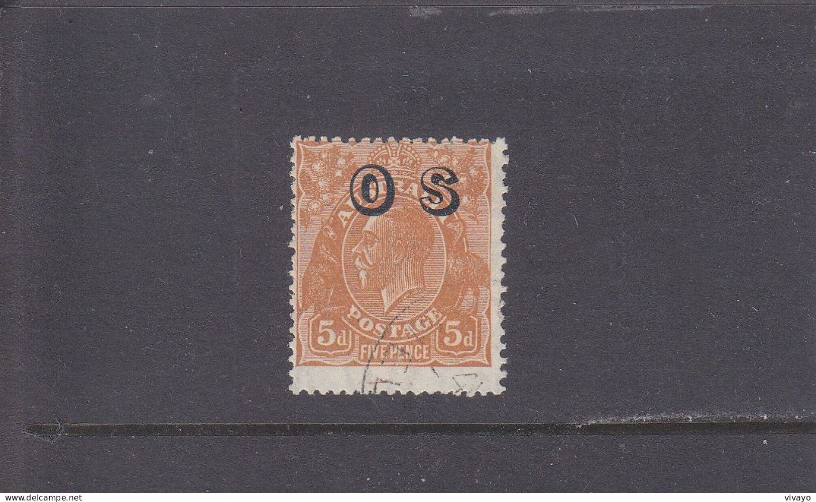 AUSTRALIA - O / FINE CANCELLED - 1932 - OFFICIAL - KGV & CANGAROO -  Yv. Srv. 58 - Mi. Di. 10 II - Dienstzegels