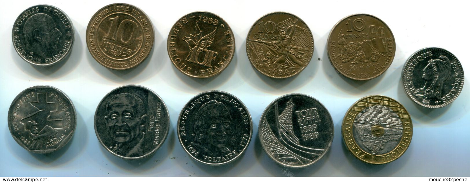 FRANCE - Lot De Monnaies Commémoratives - Other & Unclassified