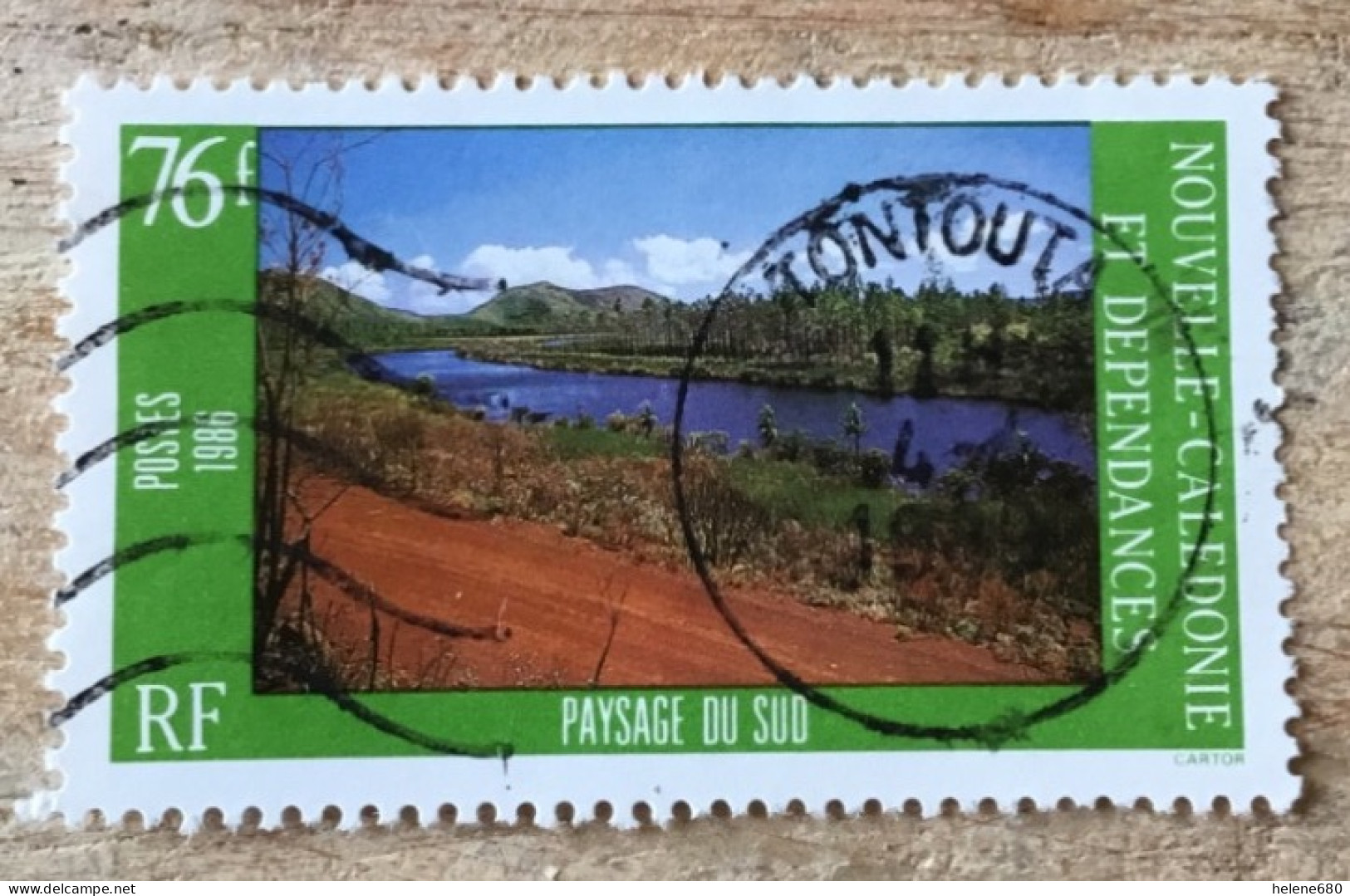 NOUVELLE-CALEDONIE. Paysage N° 526 - Usados