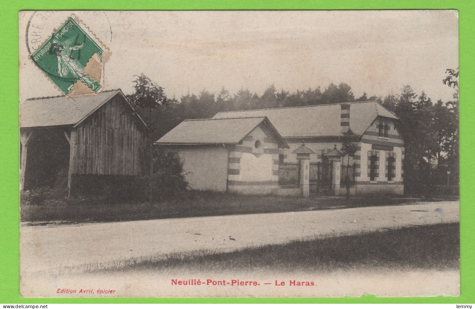 37 - NEUILLÉ-PONT-PIERRE - LE HARAS - Neuillé-Pont-Pierre