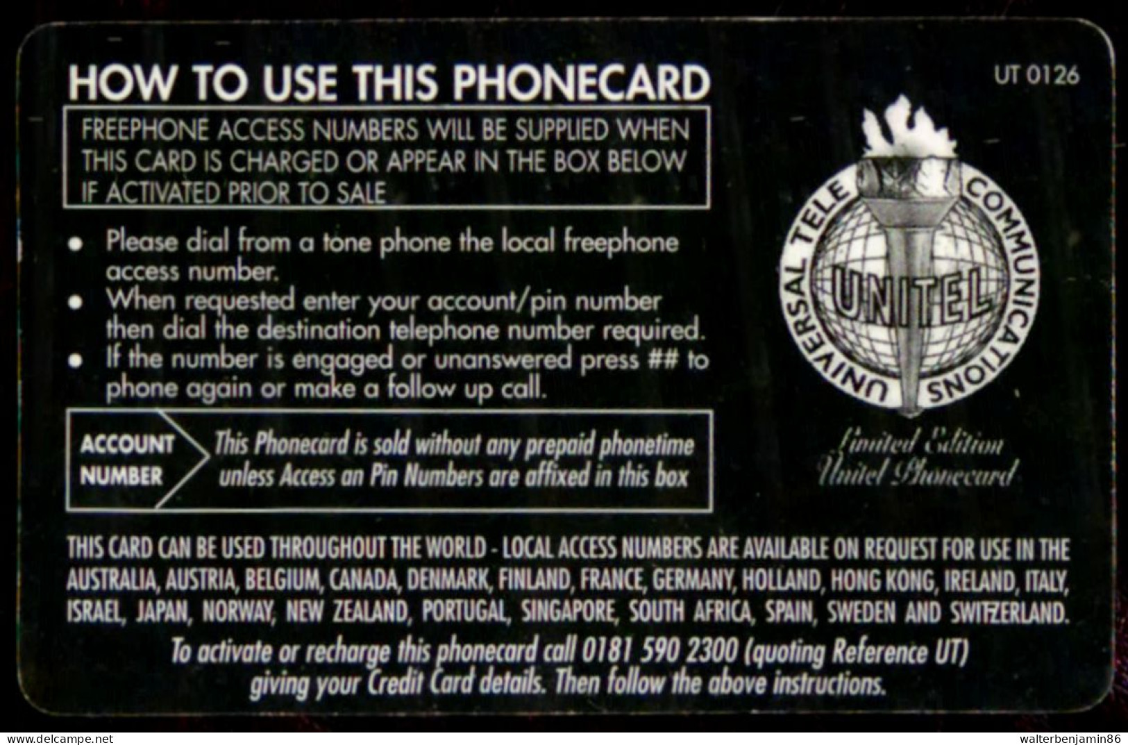 SCHEDA TELEFONICA PHONECARD U.K. DISNEY 101 DALMATIANS - UT 0126 - Other & Unclassified