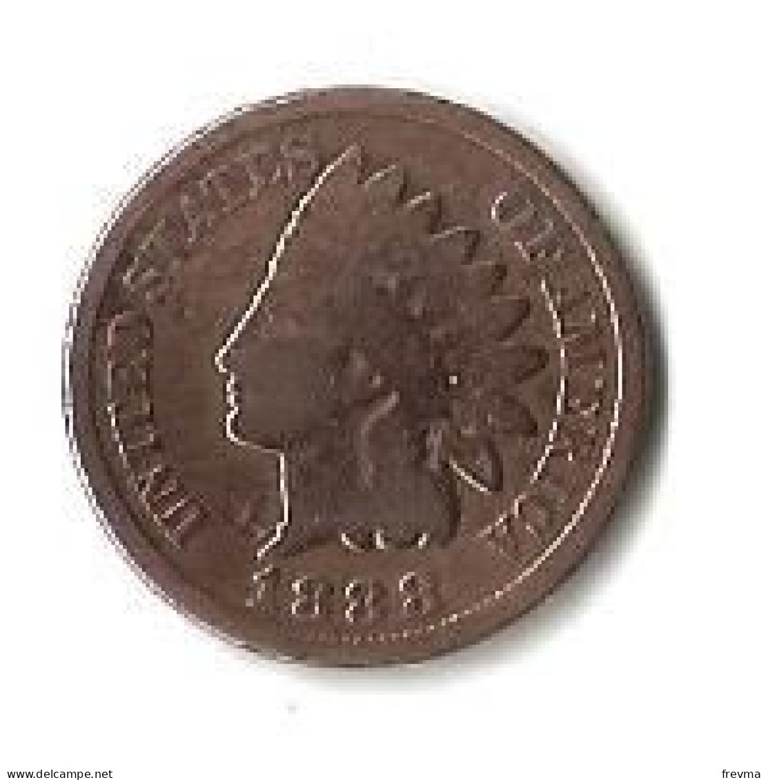 United States Of America One Cent Indian Head  Année 1888 - 1859-1909: Indian Head