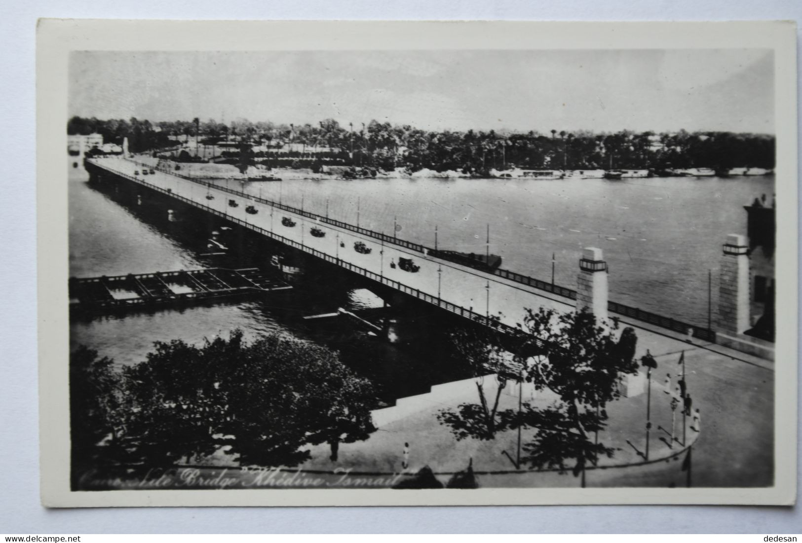 Cpsm Petit Format Cairo Nile Bridge Khedive Ismail - TER86 - Piramiden