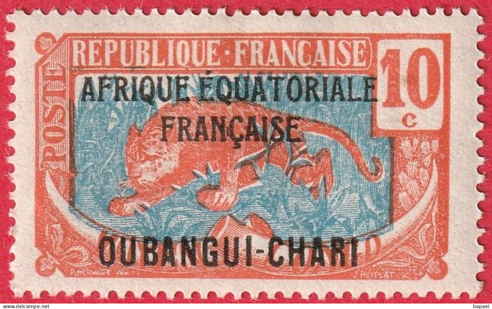 N° Yvert&Tellier 63 - Colonie Fse - Afrique (Oubangui) (1925-1927) - (Neuf (**) Avec Trace De Charnière) - Unused Stamps
