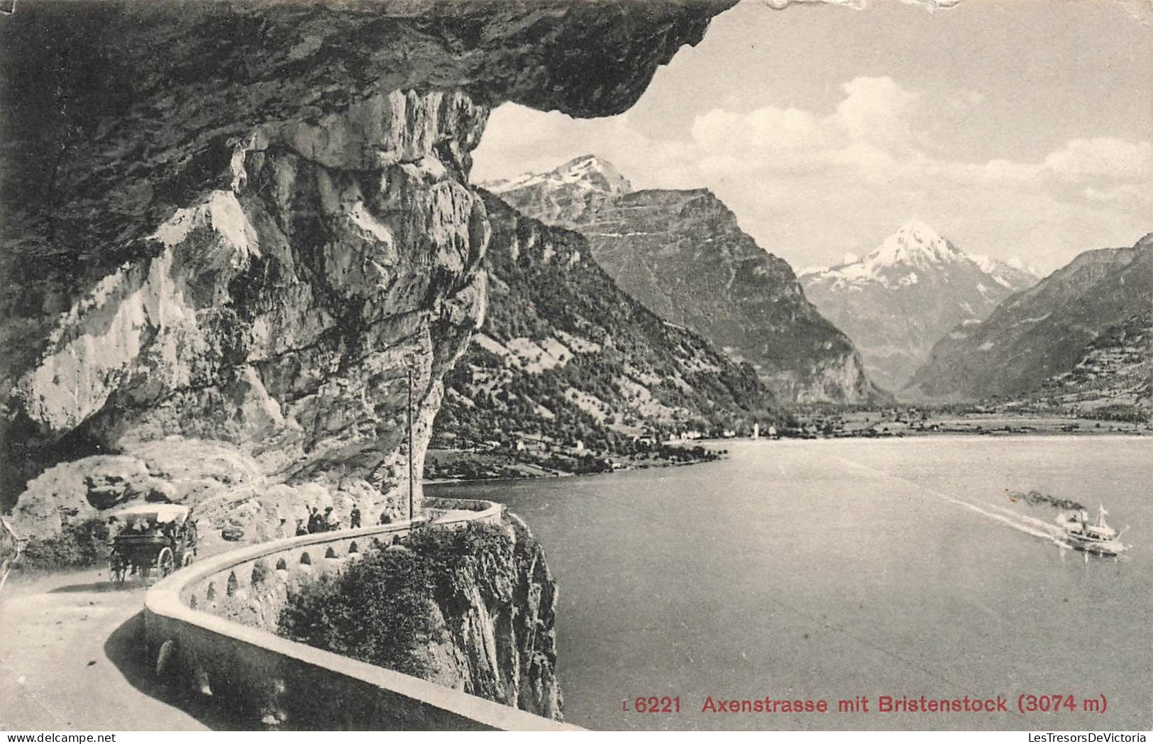 SUISSE - Lucerne - Axenstrasse Mit Bristenstock - Carte Postale Ancienne - Monuments