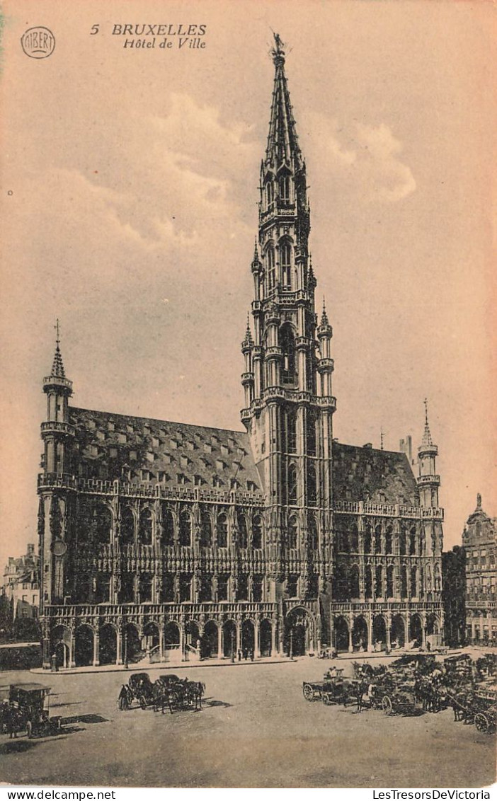 BELGIQUE - Bruxelles - Hôtel De Ville - Carte Postale Ancienne - Monuments