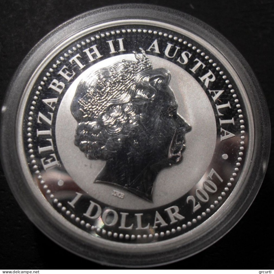 Australia - 1 Dollar 2007 - Anno Della Tigre - UC# 208 - Silver Bullions