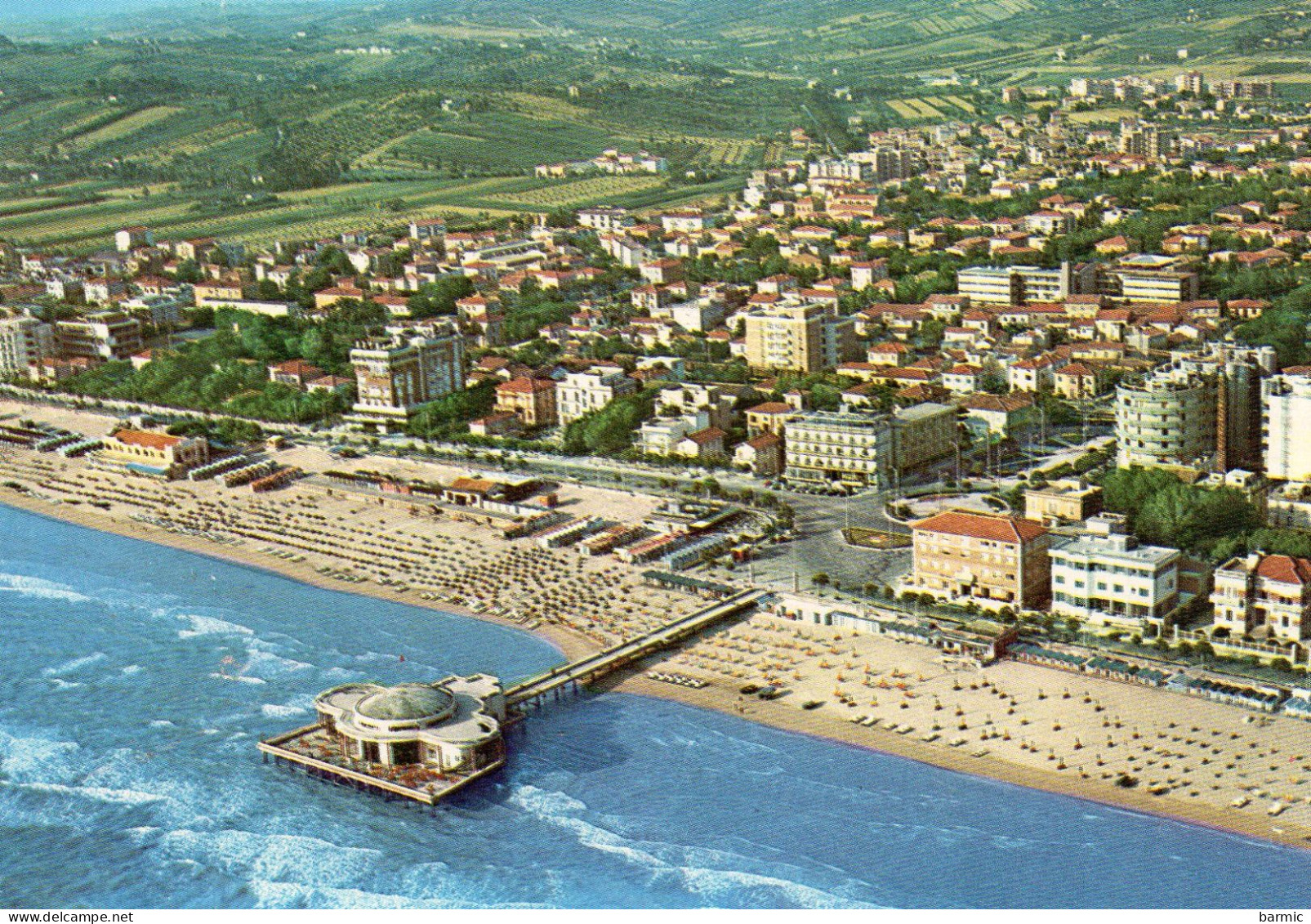 SENIGALLIA, SPIAGGIA ET ROTONDA, COULEUR  REF 12091 STV - Senigallia