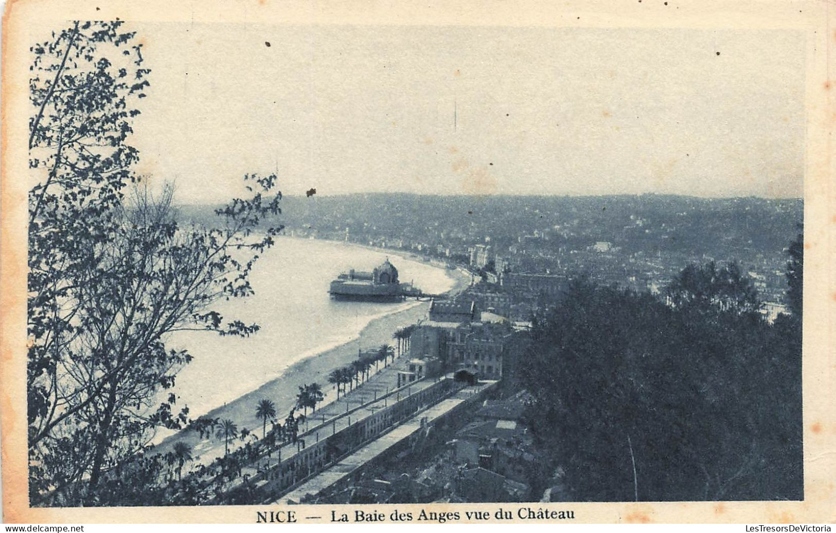 FRANCE - Nice - La Baie Des Anges Vue Du Château - Carte Postale Ancienne - Mehransichten, Panoramakarten