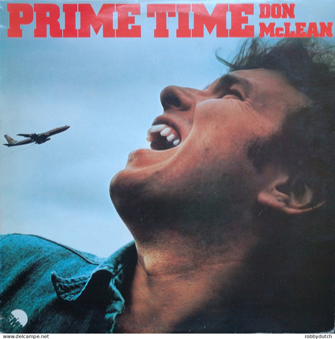 * LP *  DON McLEAN - PRIME TIME (Holland 1977 EX-) - Disco, Pop