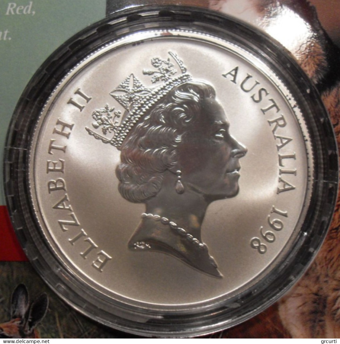 Australia - 1 Dollar 1998 - Canguro - KM# 365 - Silver Bullions