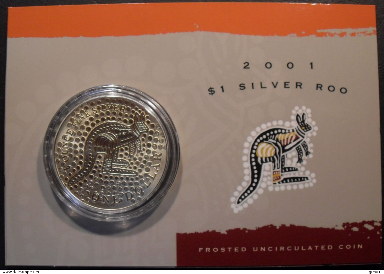 Australia - 1 Dollar 2001 - Canguro - KM# 590 - Silver Bullions