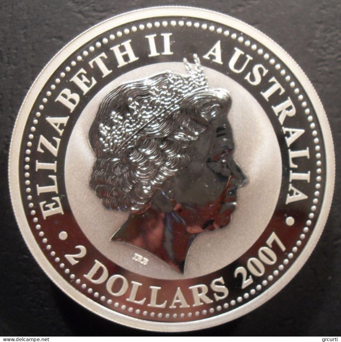 Australia - 2 Dollari 2007 - Anno Del Topo 2008 - KM# 1886 - Silver Bullions