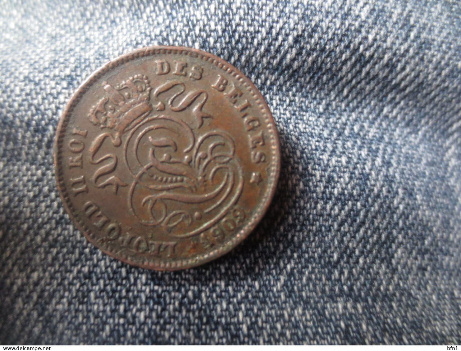 BELGIQUE 2 CENTIMES1909 SUP+ - 2 Cent