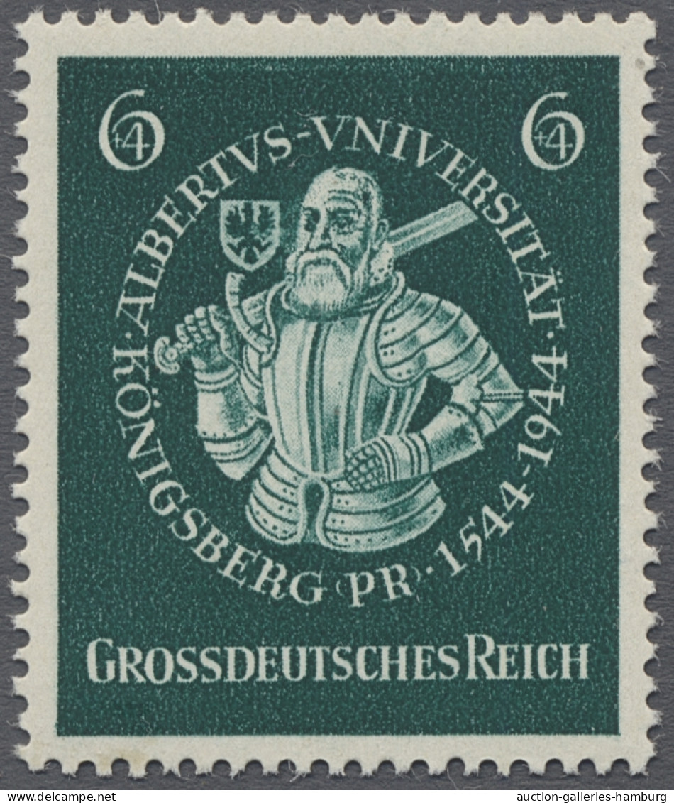 **/* Deutsches Reich - 3. Reich: 1941-1944, Plattenfehler, 14 Verschiedene Meist Unte - Nuevos