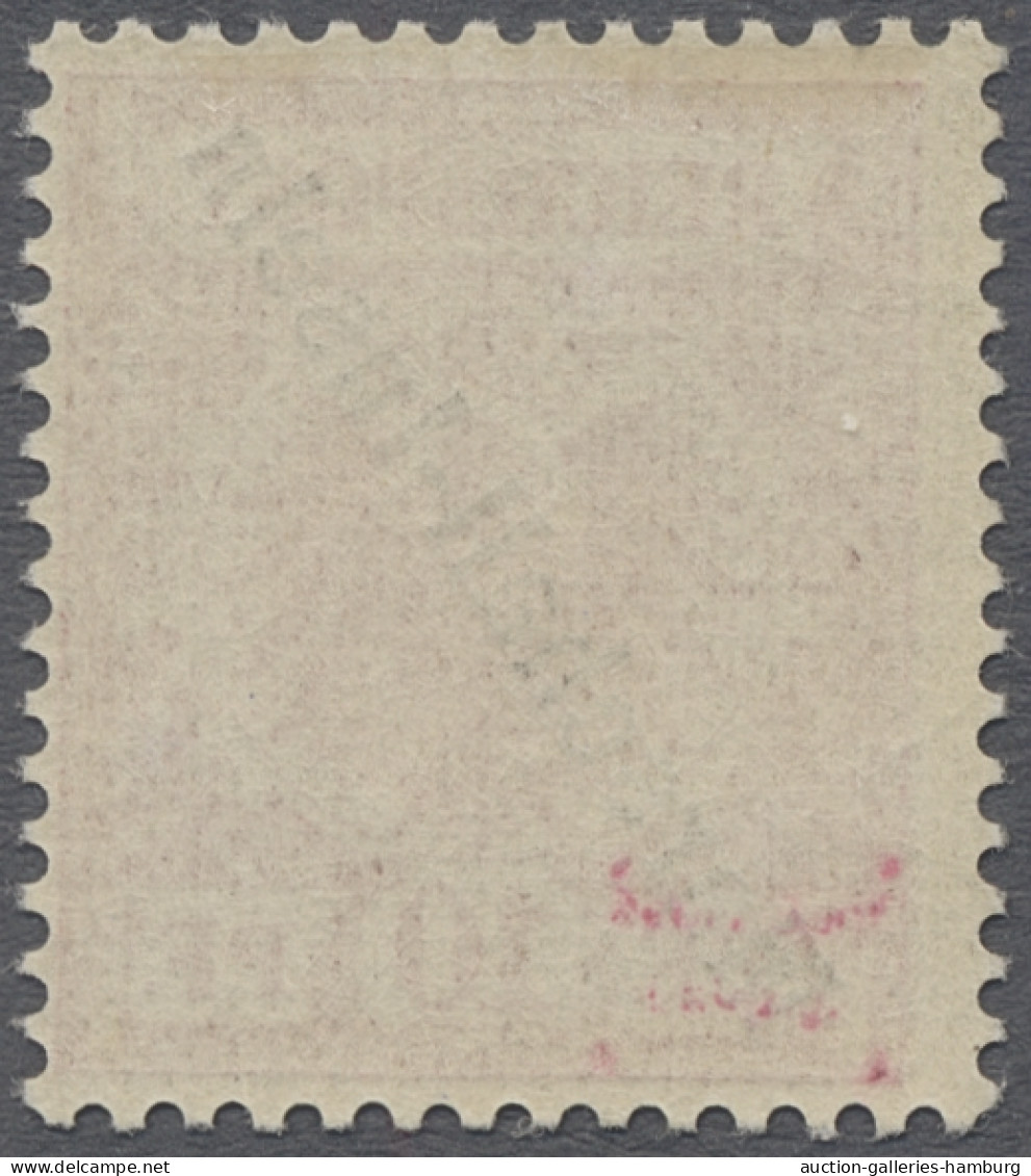 */** Deutsche Kolonien - Marshall-Inseln: 1899, Krone-Adler Mit Steilem Überdruck "Ma - Marshall Islands