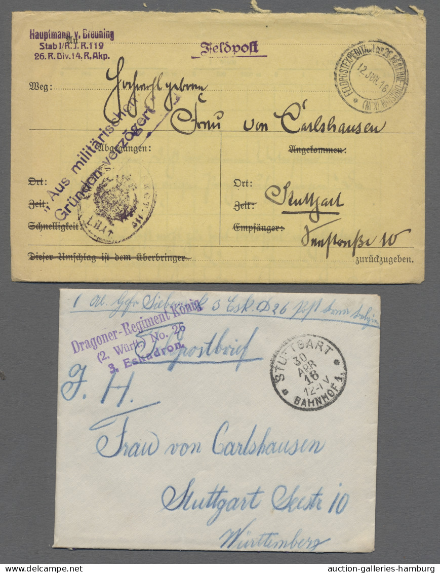 Brf./FDC/GA Deutschland: 1867-2010 (ca.), Partie In 9 Alben Und In Einem Karton Mit U.a. Deu - Collections