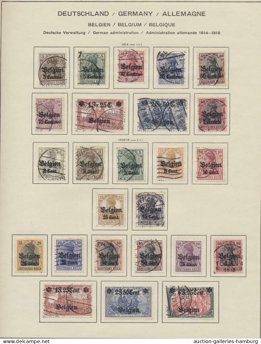 O/*/**/Briefstück Deutschland - Nebengebiete: 1914-1935, BESETZUNG I. WELTKRIEG - ABSTIMMUNGSGEBIE - Collections
