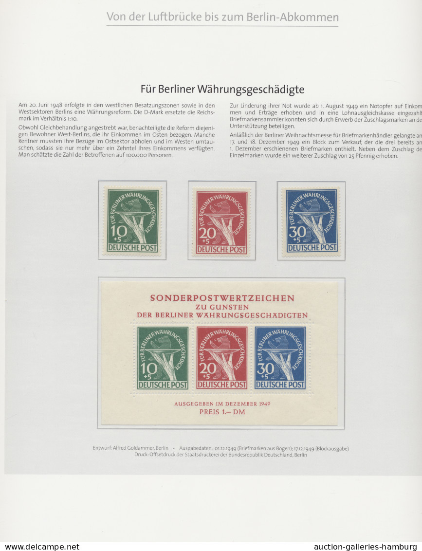 **/*/o Deutschland Nach 1945: 1945-1979, Ausgezeichneter Nachlaß ZONEN (ohne SBZ) - BRD - Colecciones