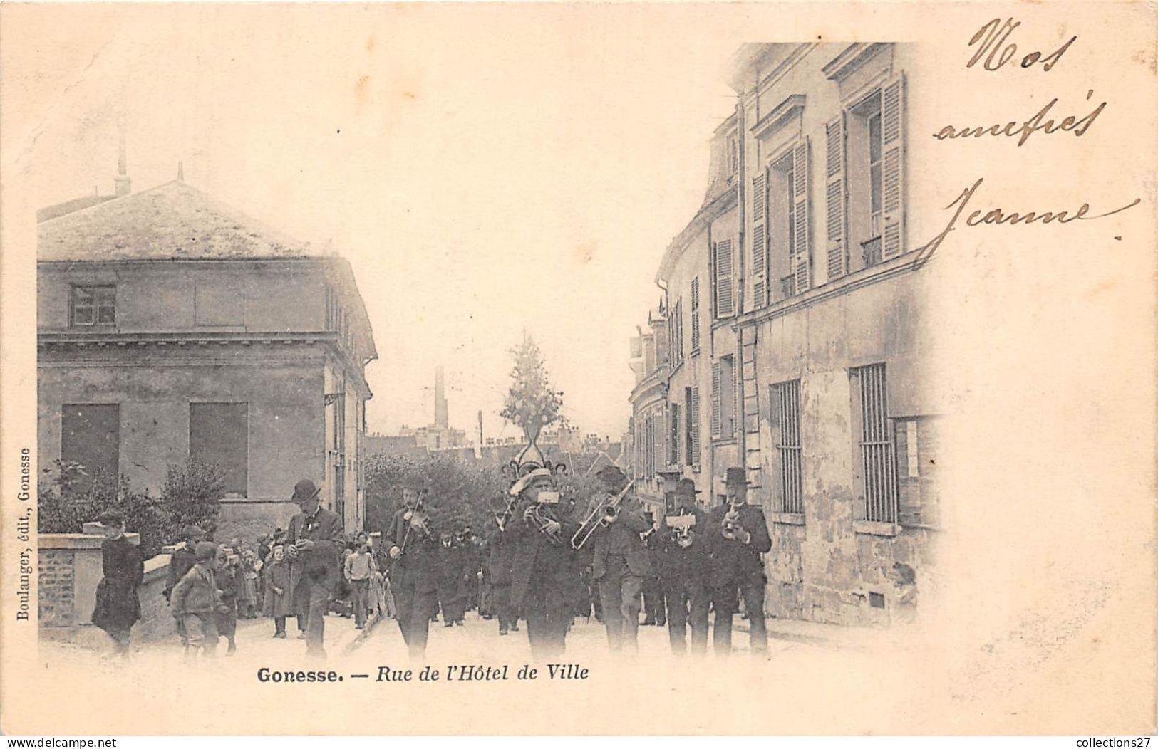 95-GONESSE- RUE DE L'HÔTEL DE VILLE - Gonesse