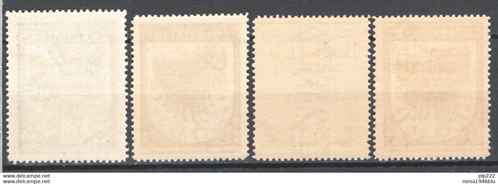 Egeo 1944 Sass.A56/59 **/MNH VF - Ägäis (Dt. Bes.)