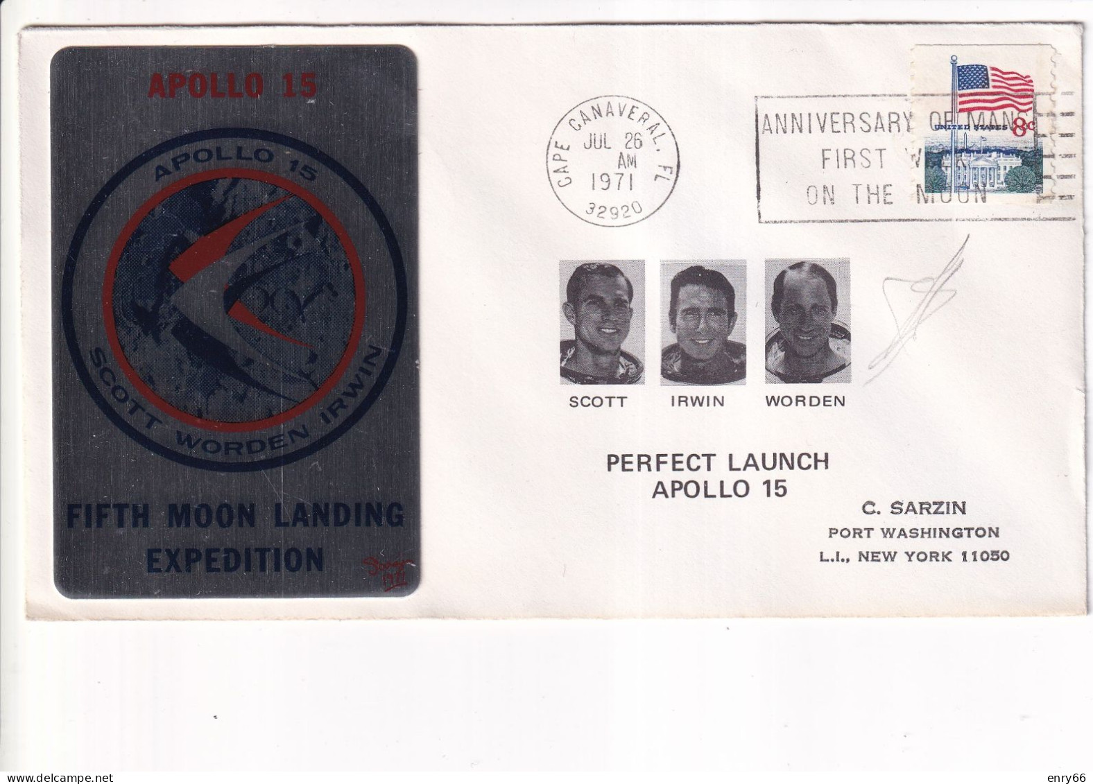 STATI UNITI FDC 1971 APOLLO 15 - Estados Unidos