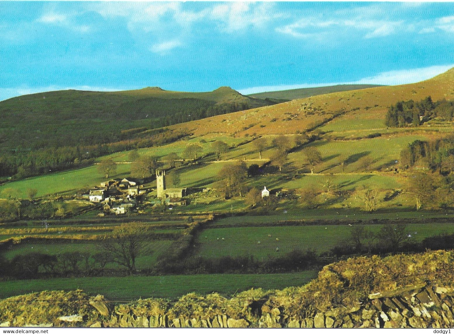 SHEEPSTOR, DARTMOOR, DEVON, ENGLAND. UNUSED POSTCARD   Zf8 - Dartmoor