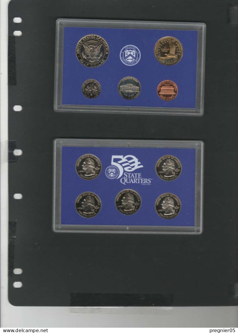 Baisse De Prix USA - 2 Coffrets Pièces Proof Set Série 2001 - Proof Sets