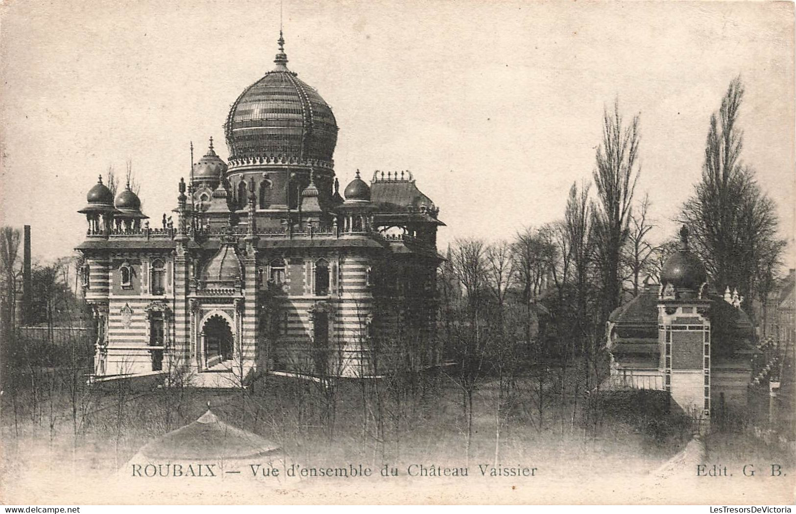 FRANCE - Roubaix - Vue D'ensemble Du Château Vaissier - Carte Postale Ancienne - Roubaix