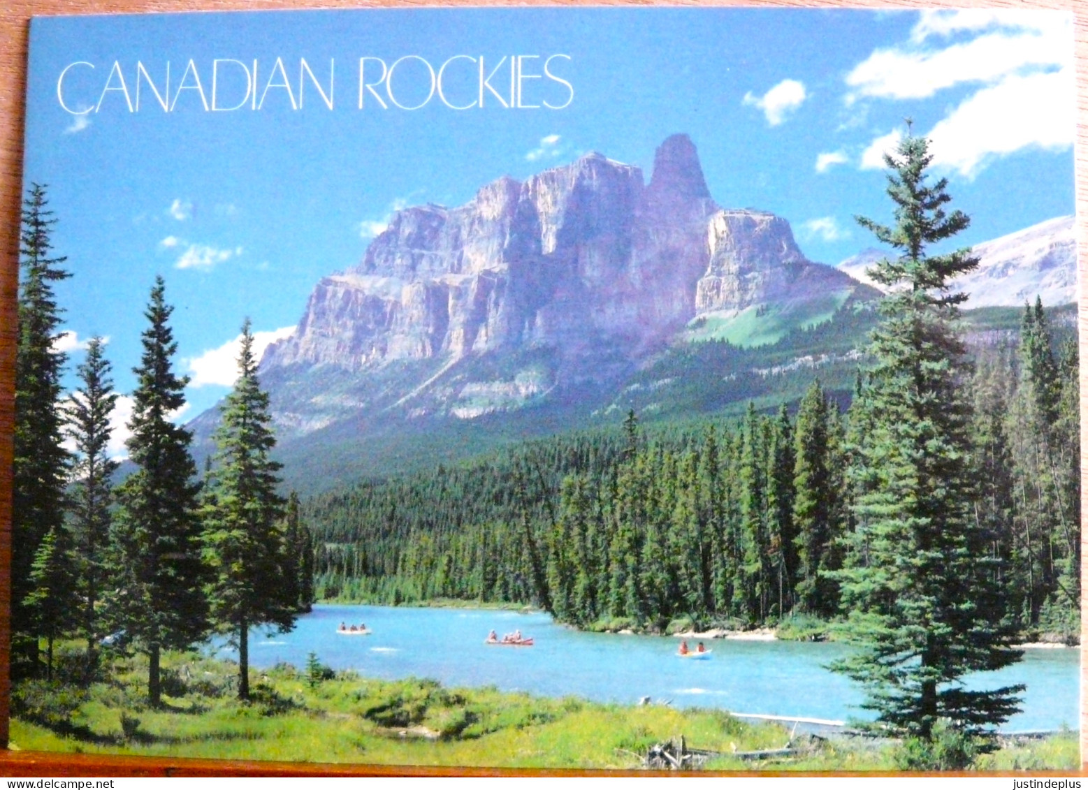 CANADIAN ROCKIES CANOES CANADA GRAND FORMAT - Autres & Non Classés