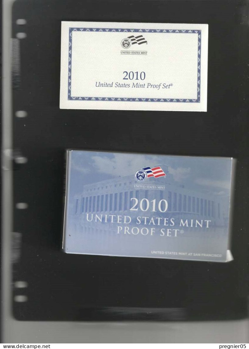 Baisse De Prix USA - 3 Coffrets Pièces Proof Set Série 2010 - Proof Sets