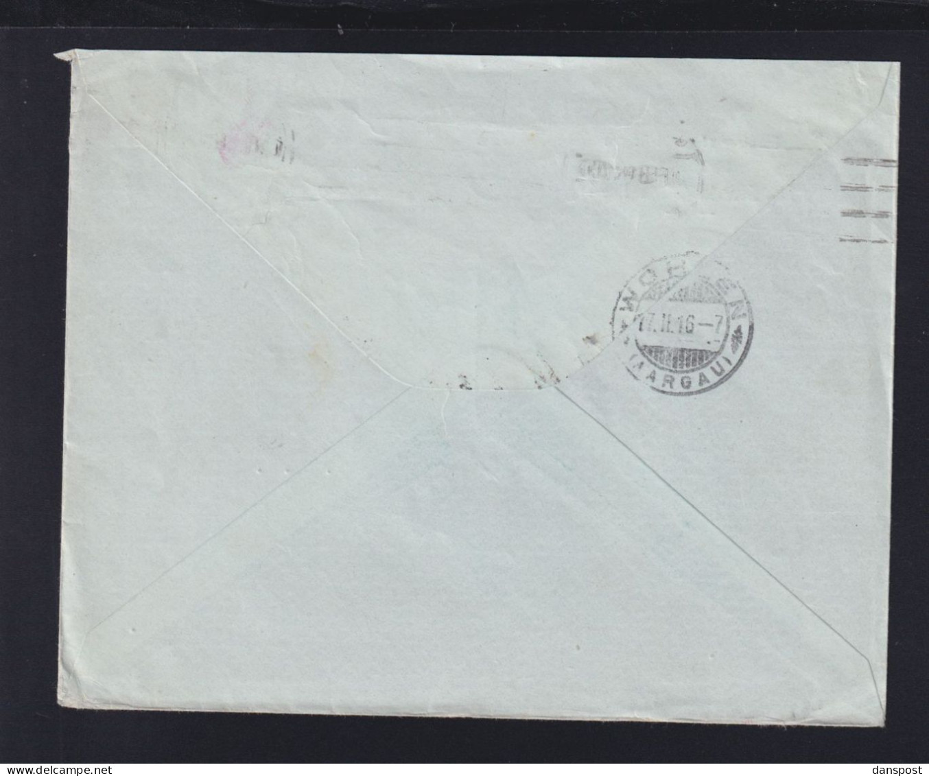 Rumänien Romania Briefkuvert 1916 Nach Schweiz KuK Zensur - Lettres 1ère Guerre Mondiale