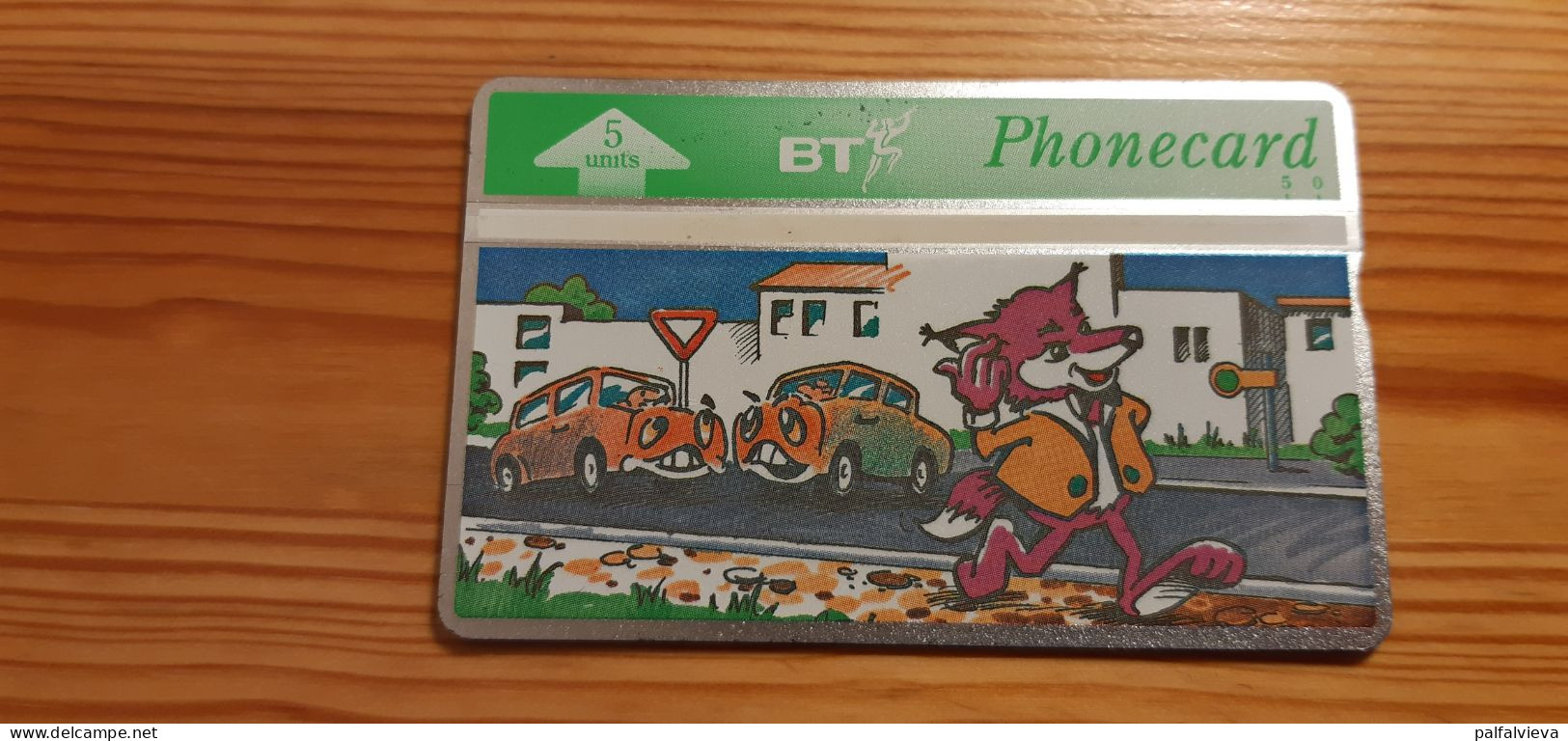 Phonecard United Kingdom 326A - Felix Fox 30.000 Ex. - BT Werbezwecke