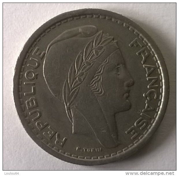 20 Francs TURIN 1956 - - Algerije