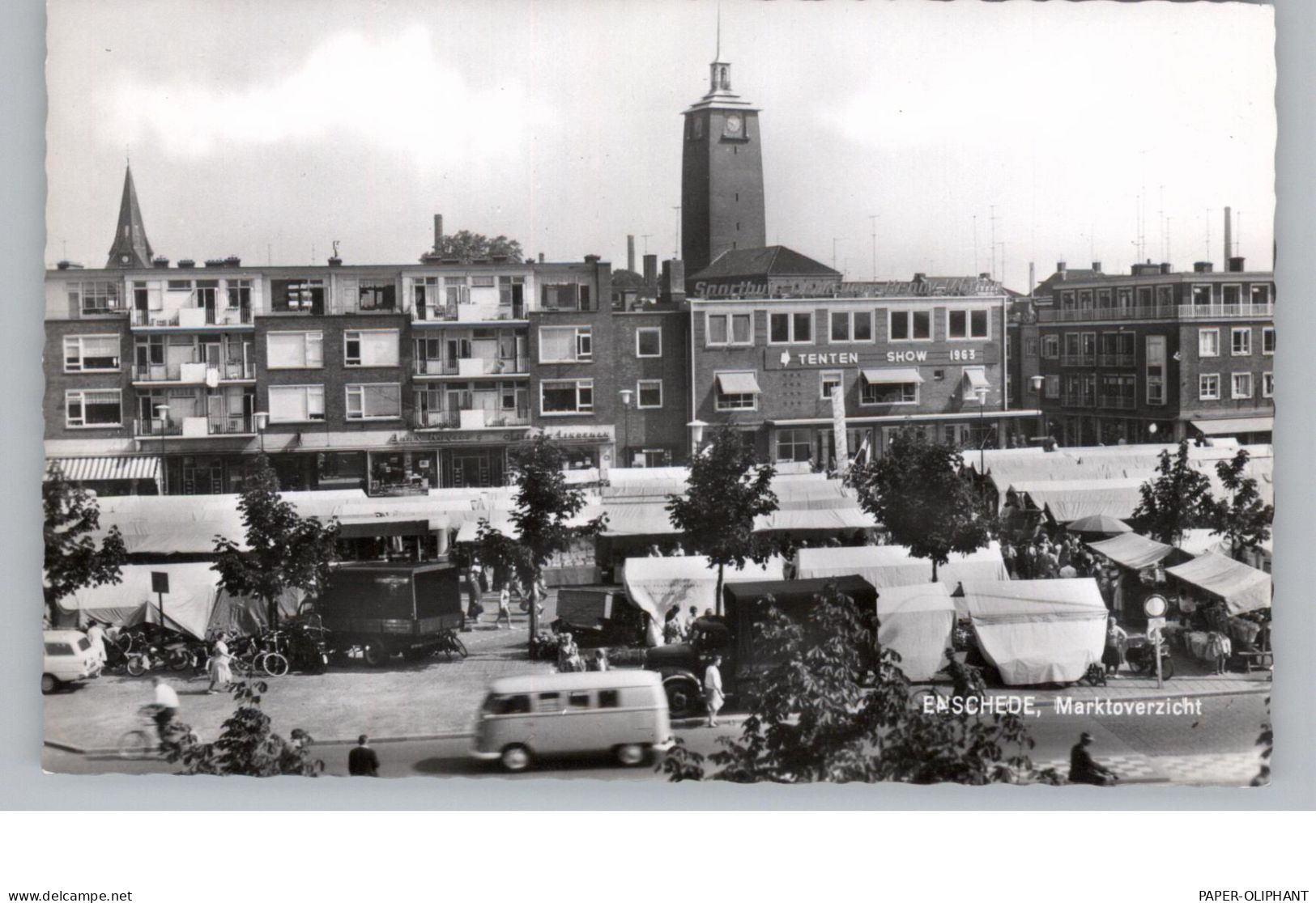 OVERIJSSEL - ENSCHEDE, Marktoverzicht, VW - Bus - Enschede