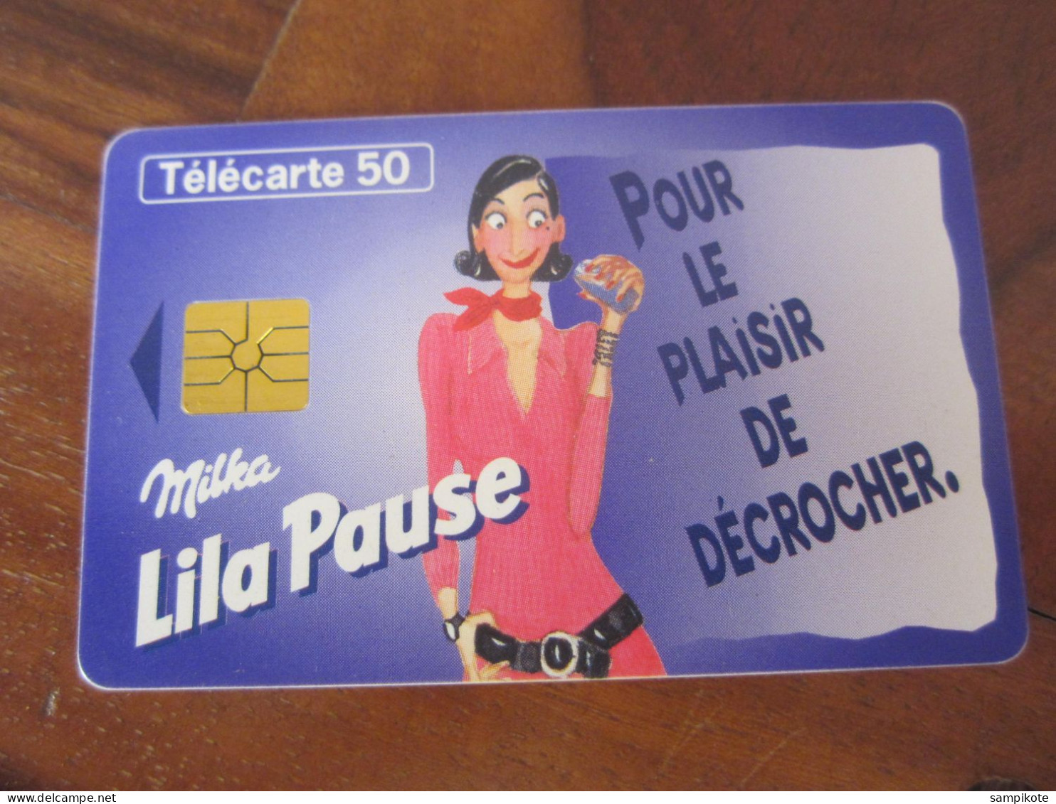 Télécarte Publicité MILKA - Lebensmittel