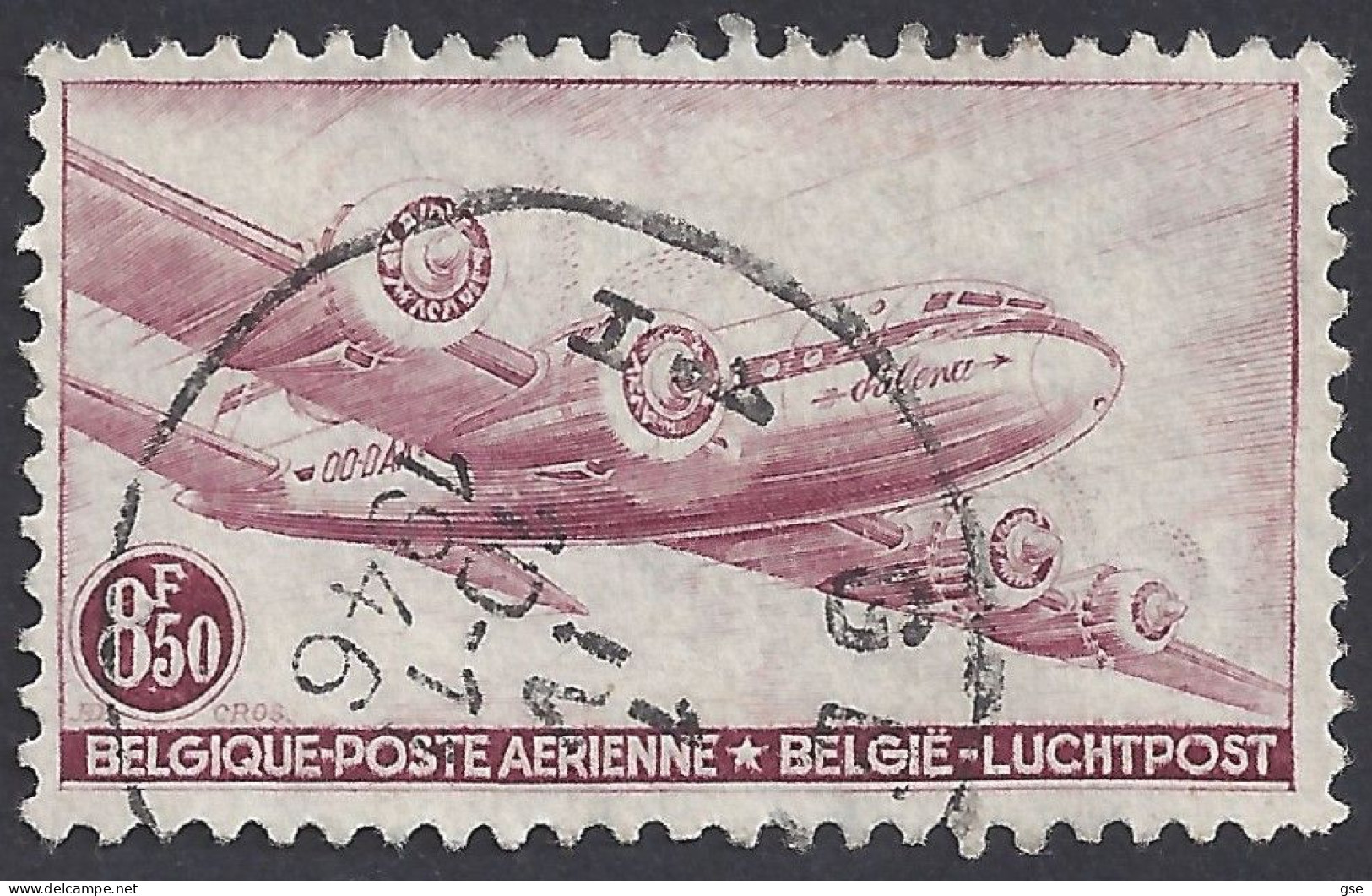 BELGIO 1946 - Unificato A9° - Posta Aerea | - Used