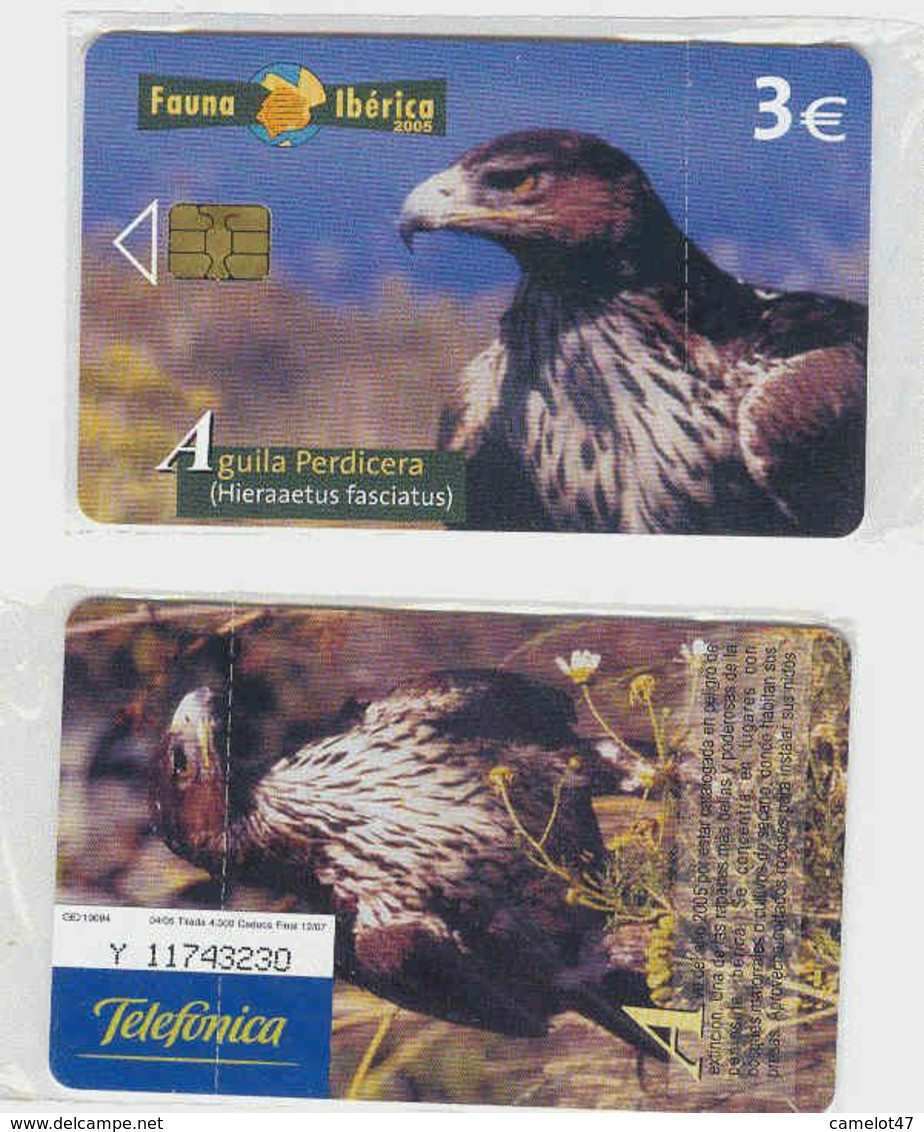 Fauna Ibérica, Edición Privada, ÁGUILA PERDICERA, Mintage 4.000 Ex, Nueva, Precintada # P-563 - Private Issues