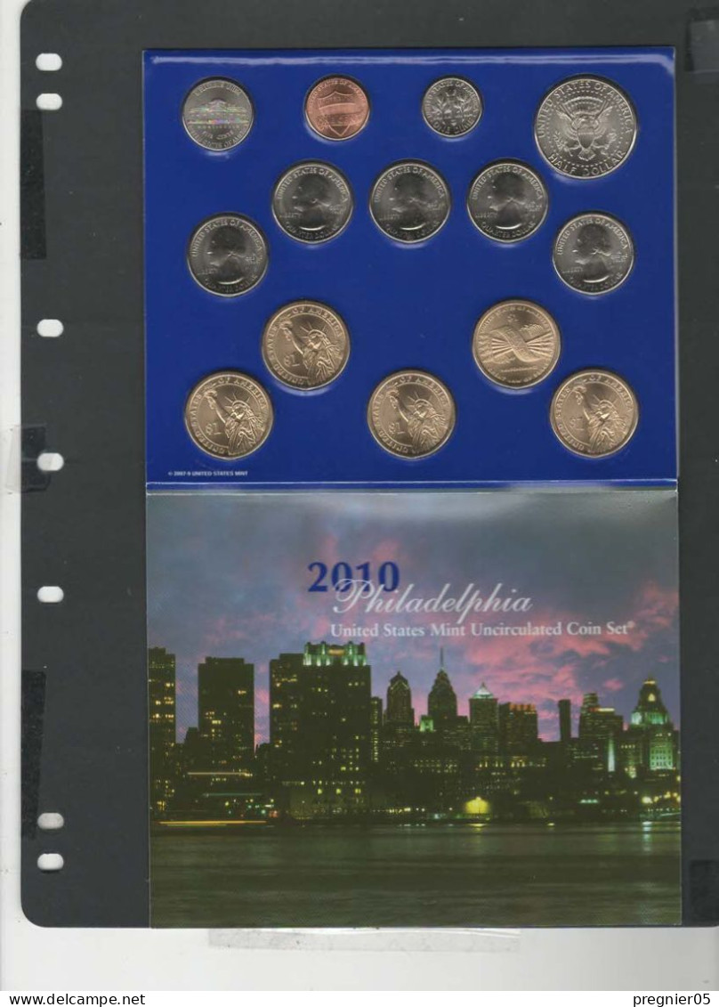 Baisse De Prix USA -  2 Blisters 28 Pièces Mint Uncirculated Série 2010 - Mint Sets