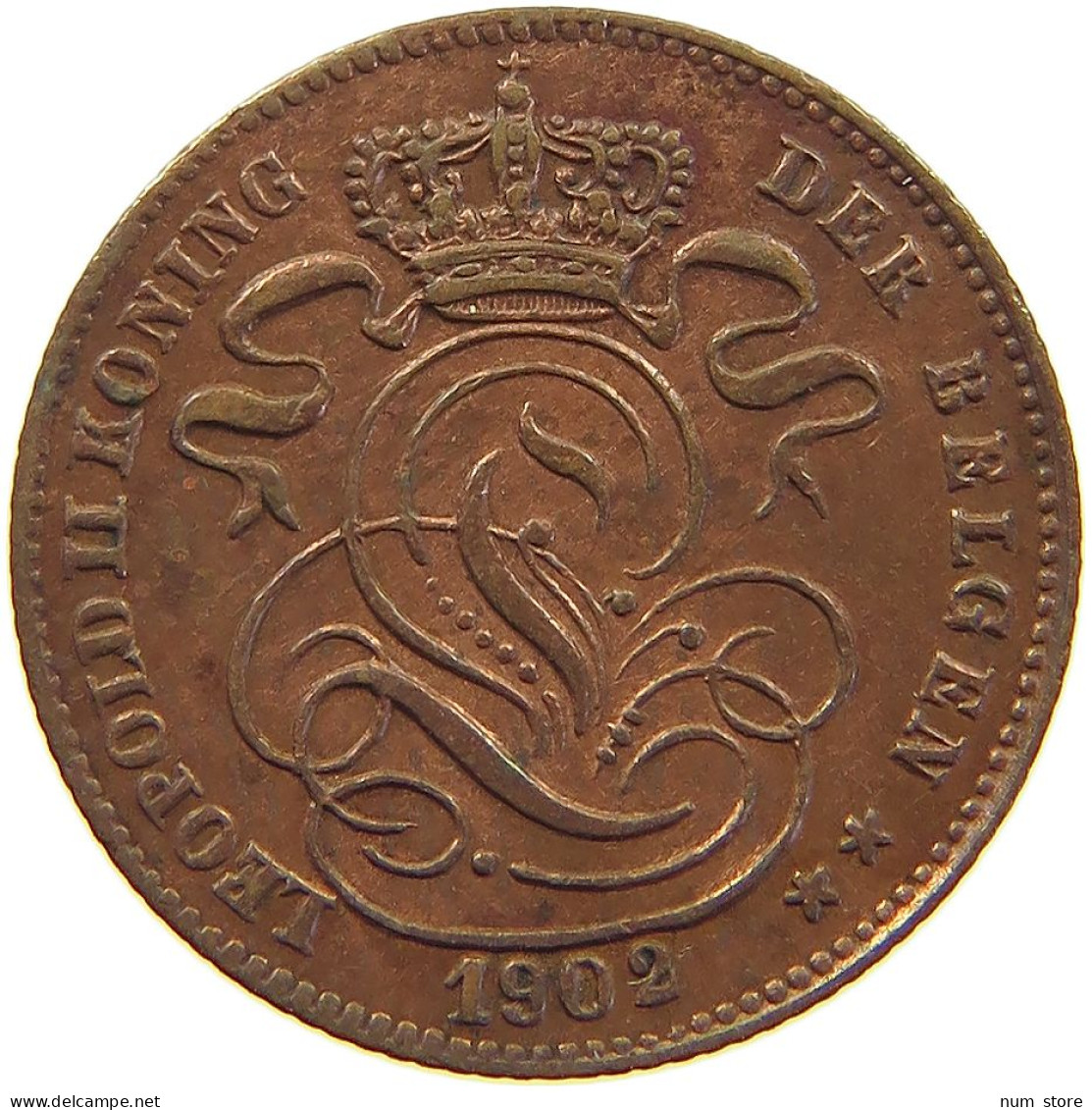 BELGIUM 1 CENTIME 1902 #c065 0033 - 1 Centime