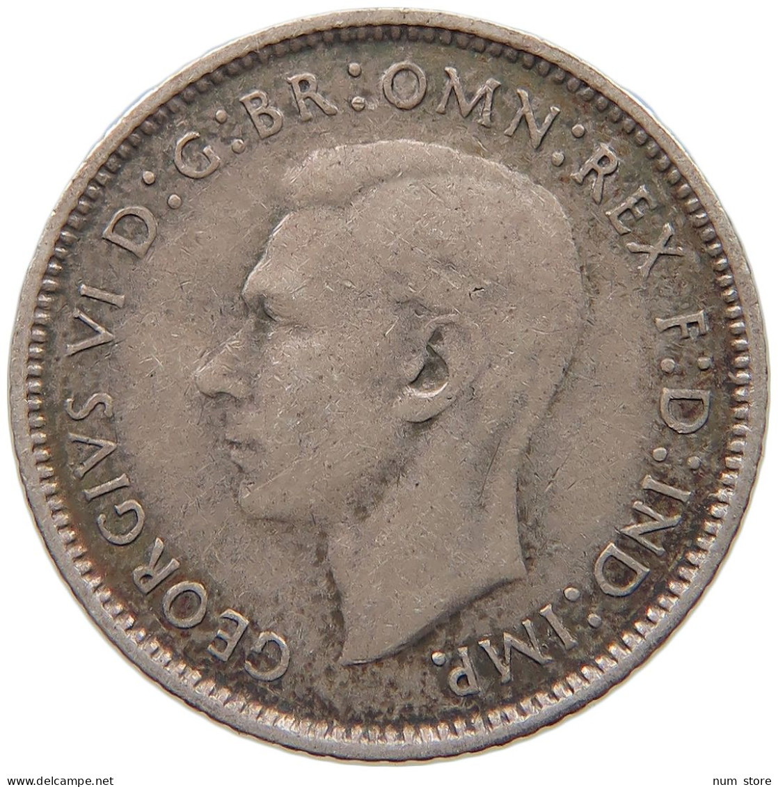 AUSTRALIA SIX PENCE 1944 #c037 0309 - Sixpence