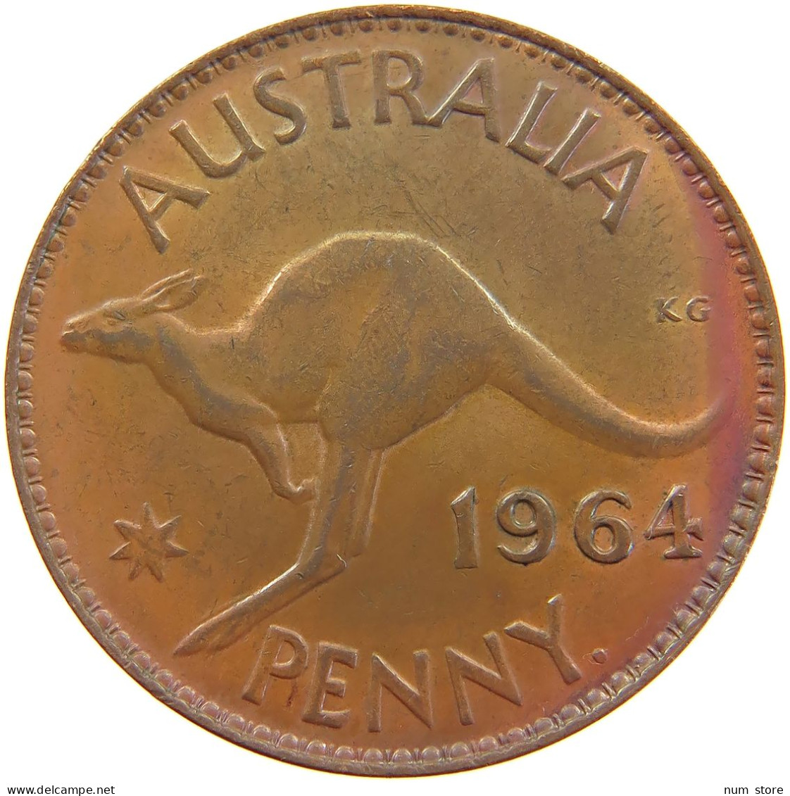 AUSTRALIA PENNY 1964 #a065 0405 - Penny