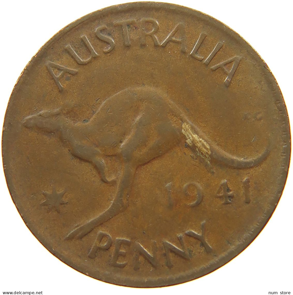 AUSTRALIA PENNY 1941 #s077 0111 - Penny