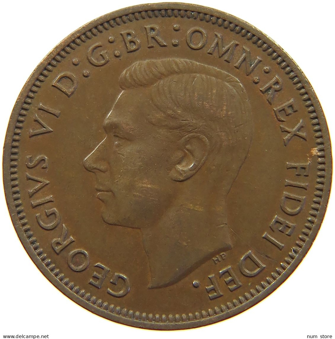 AUSTRALIA HALFPENNY 1951 #a066 0295 - ½ Penny