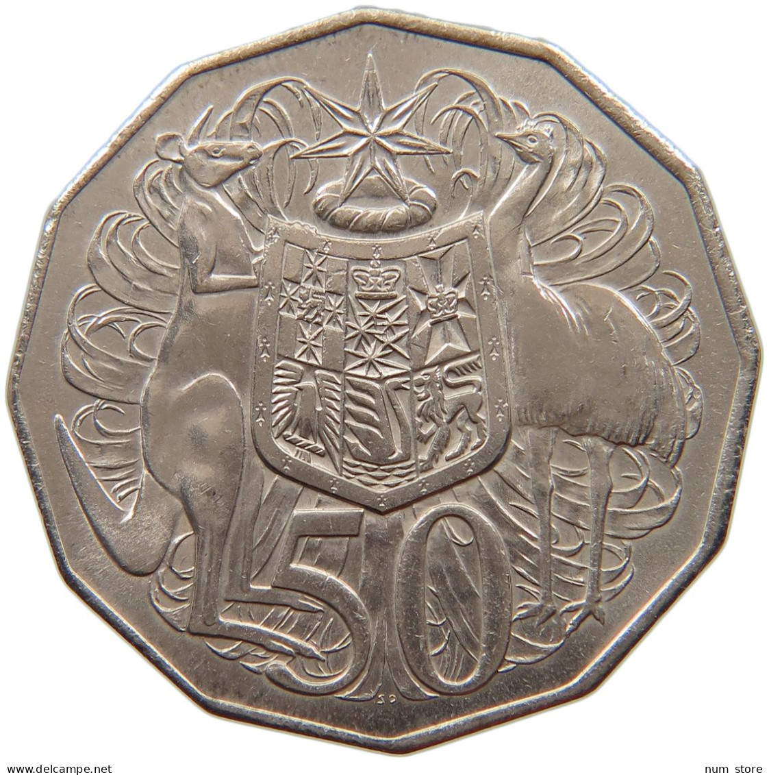 AUSTRALIA 50 CENTS 1980 TOP #c042 0299 - 50 Cents